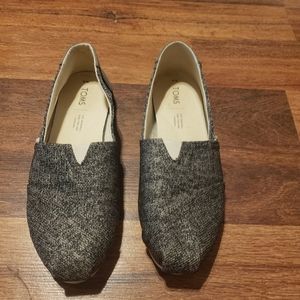 Tom's Classic Alpargata Terry Coth Flat